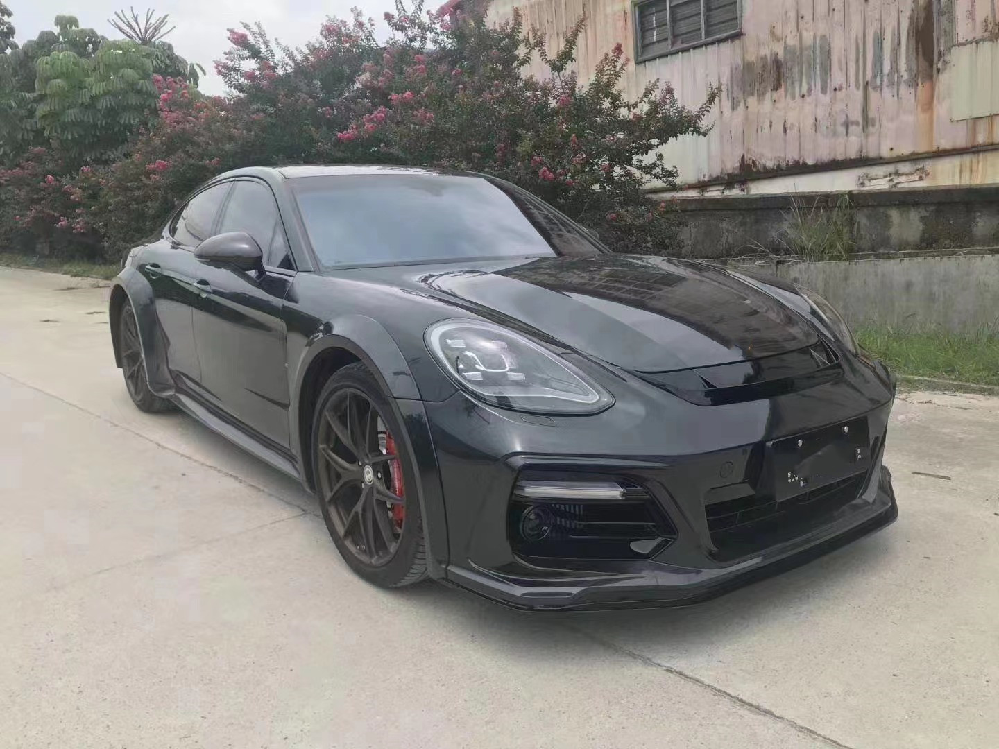 For TechArt Style Body Kit for porsche Paramera 971 Body Kit Wide Body Front and Rear Bumpers