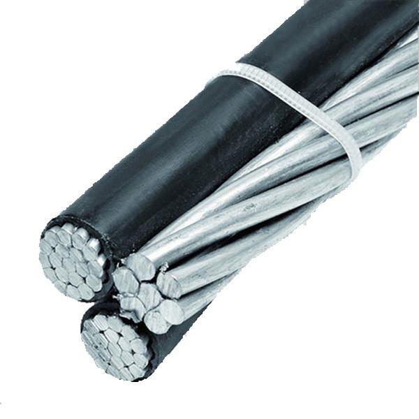 XLPE Insulated Aluminum Conductor Cable Overhead transmission Aerial Bundle 0.6