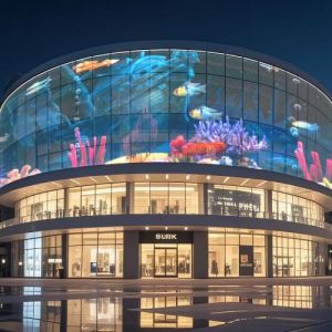 China P6 LED Transparent Screen Flexible Thin High-Transparency Display for Glass Cabinet and Shop Window on sale