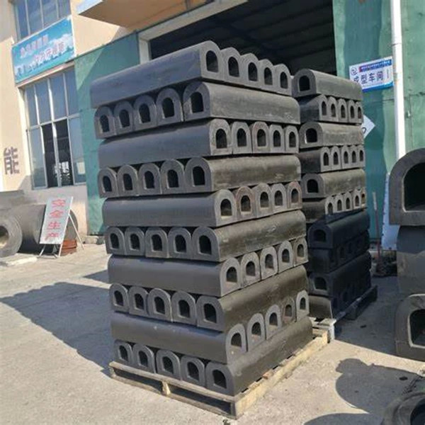 Anti Corrosion Superior D Type Fenders Pile Protectors Quay Wall Fenders Rubber Fender