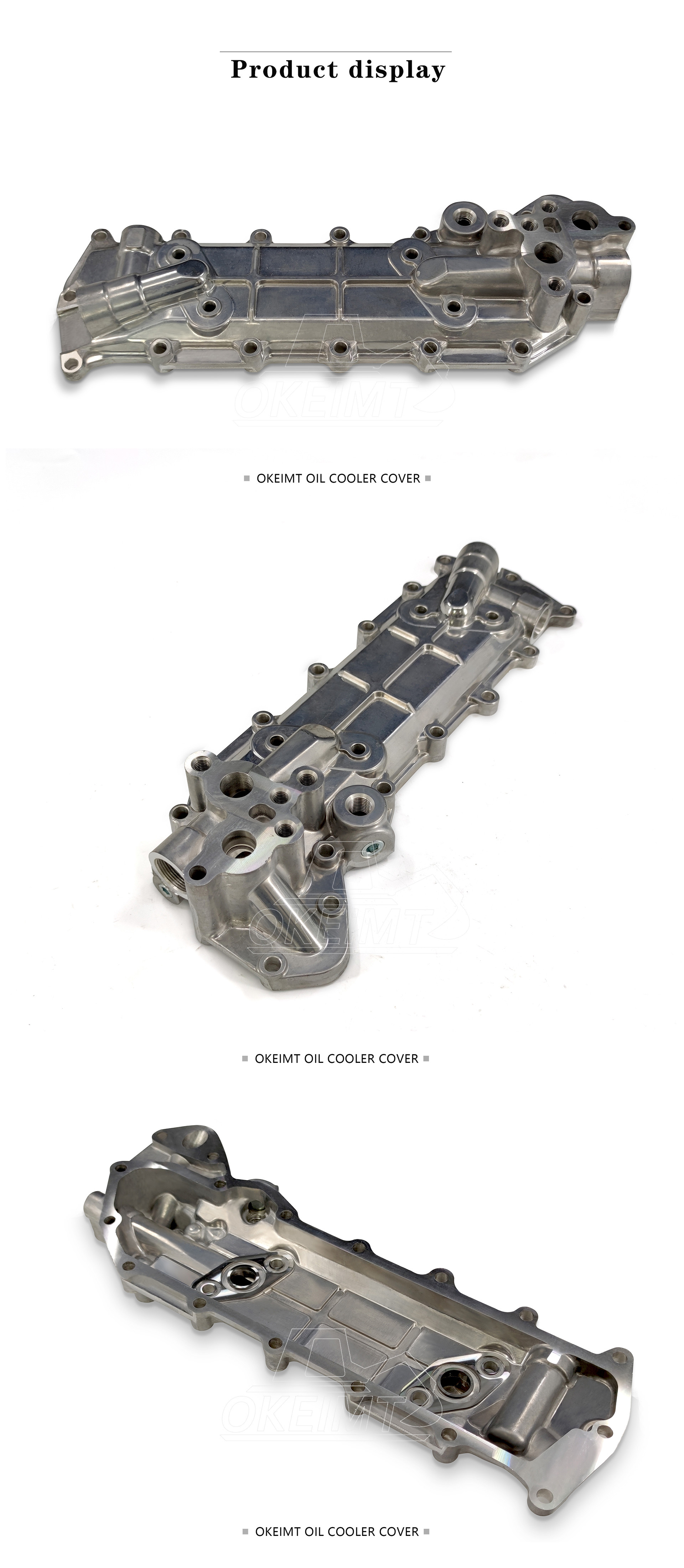 High Quality 6134-61-2113 Construction Machinery Oil Cooler Cover For Komatsu 4D105-O