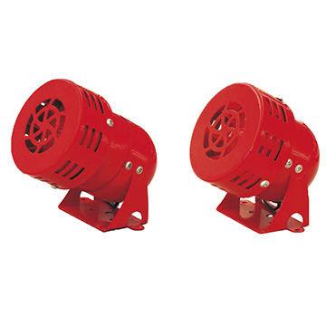 Electric motor siren Manufacturer Power arbitrary choices: (cell or battery) DC