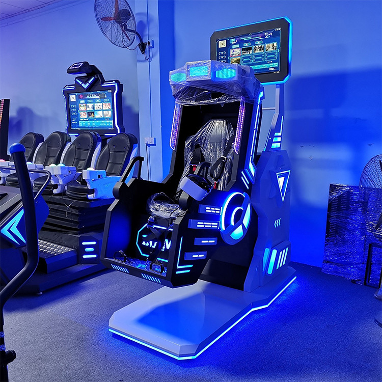 Dreamland brand 9d vr flight simulator arcade game machine 360 degree vr chair for sale