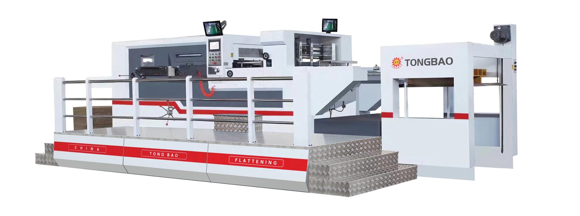 MY-1300 Automatic Flatbed Die-Cutting And Creasing Machine Lead Edge Feeding