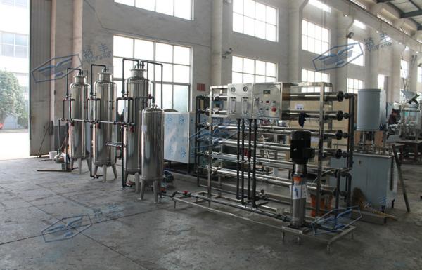 Electric Silver 3000L Water Purifying System Stainless Steel Reverse Osmosis