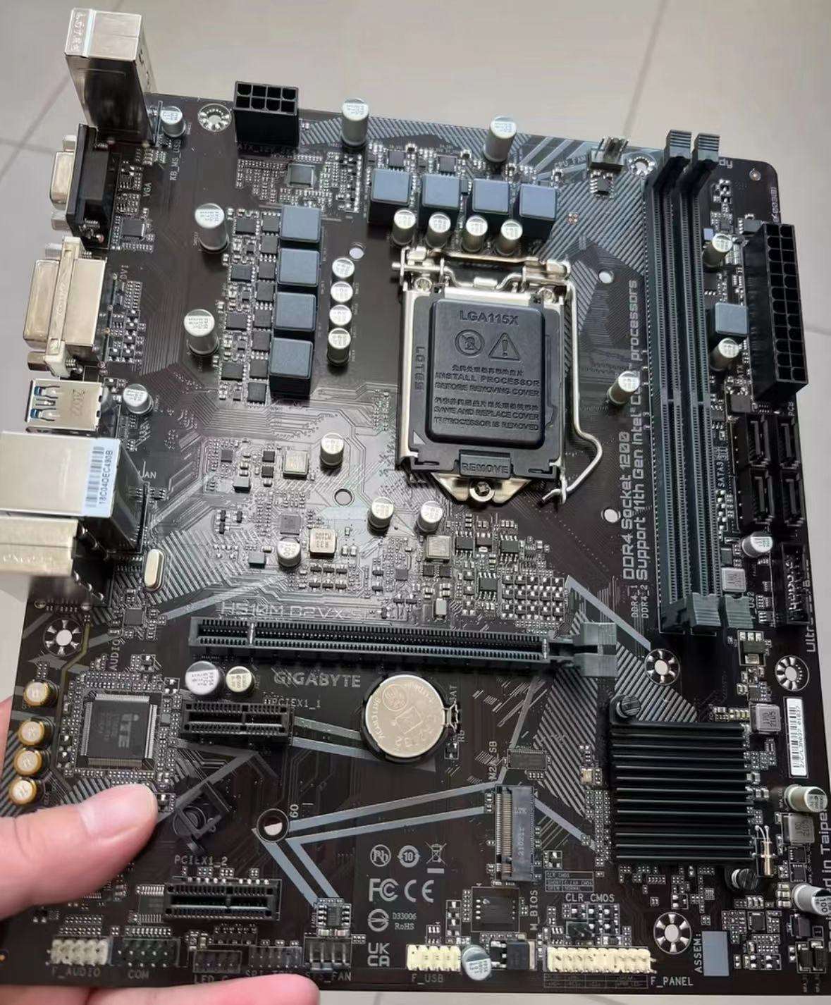 CustomizedComputer Motherboard Ga H510M D2VX SI LGA1200 Socket DDR4 Gaming Motherboard For Desktop