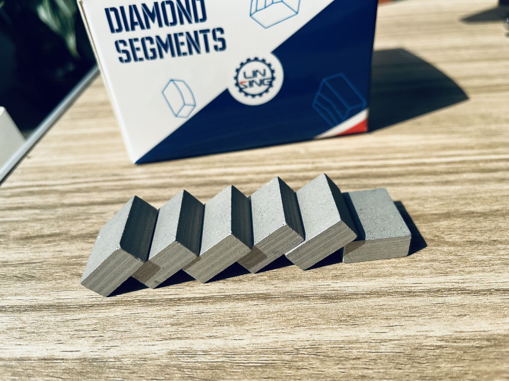 Stable Performance Lava Stone Cutting Segments Fast Cutting Tools for Abrasive Stone