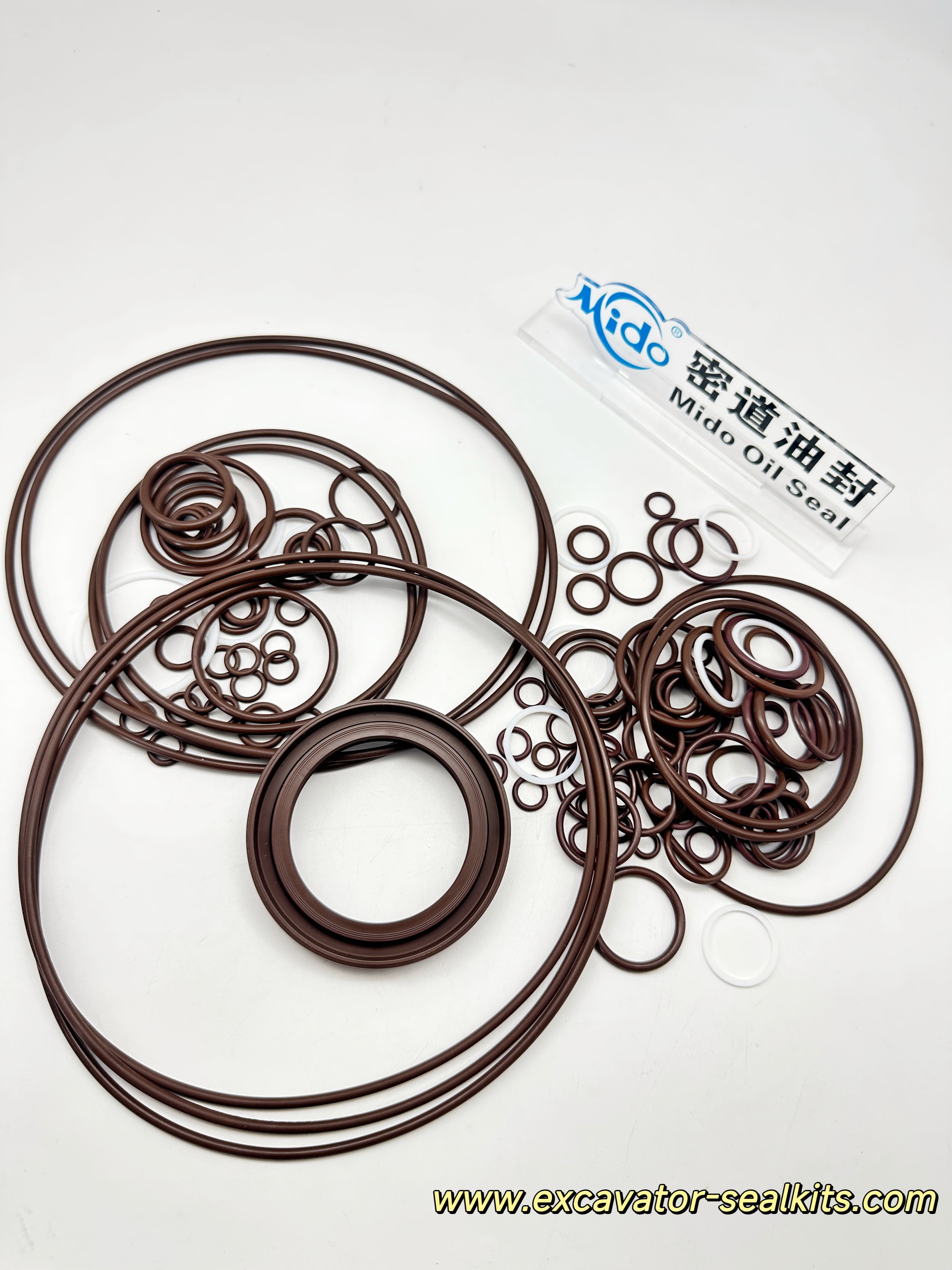 K3V180DT Main Hydraulic Pump Seal Kit | FKM (VIiton) | High Temperture Resistance | Excavator Seal kit