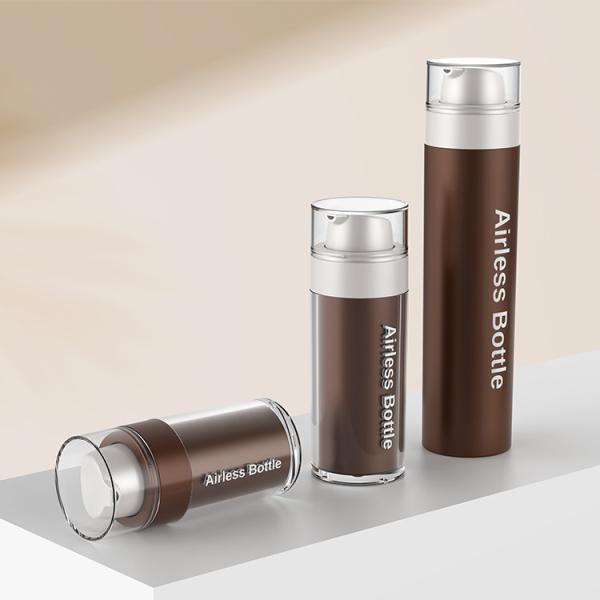 PETG Material Airless Foundation Pump Bottle 30ml 50ml 100ml Empty Containers SR