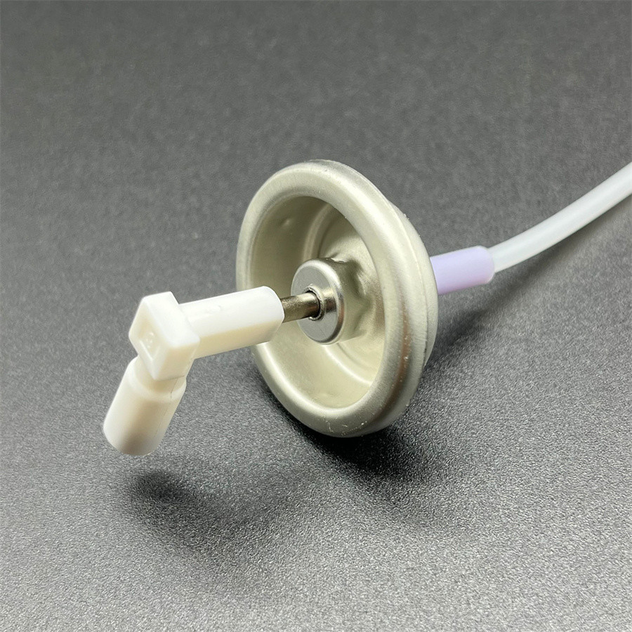 One Inch Metered Valve Aerosol With L Shape Actuator Air Freshener Control Valve Robust And Efficient