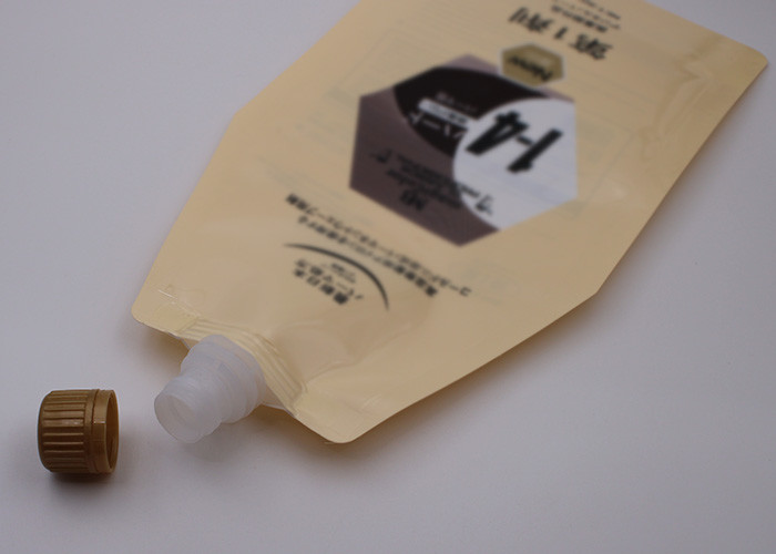 Plastic Liquid Spout Bags With Pour Spout For Fresh Juice Drink Packing