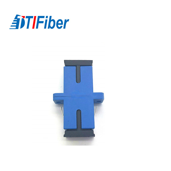 Flange Coupler Fiber Optic Adapter APC UPC SC Simplex Adapter
