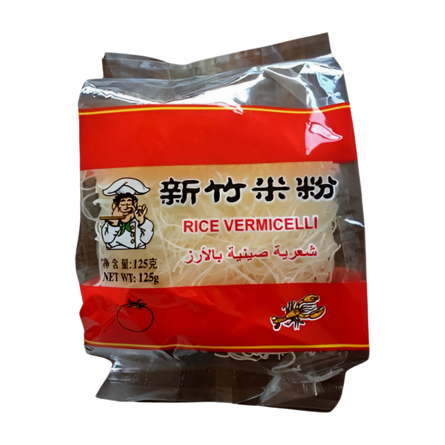 Single Package Rice Stick Noodles Low Fat Low Carb Coarse Cereal Product from Fujian