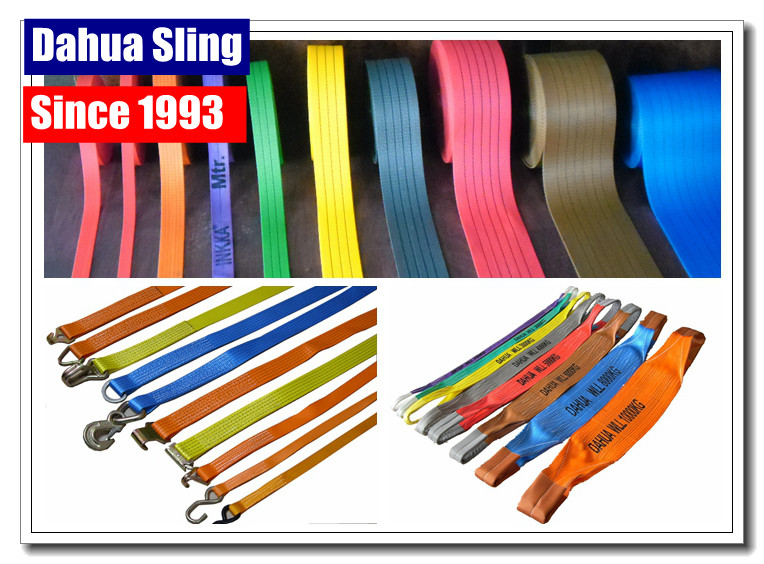 All Size 100% Polyester Lifting Slings And Straps 1 Ton - 20 Ton AS1353-1997