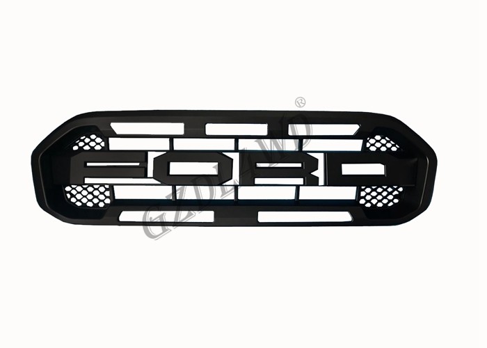 Front Grill Mesh For Ford Ranger 2022 Xlt Sport Wildtrak With Logo