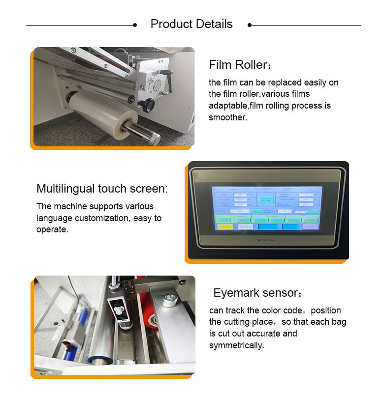 330bags/min Spoon Packing Machine 250mm Paper Film Cutlery