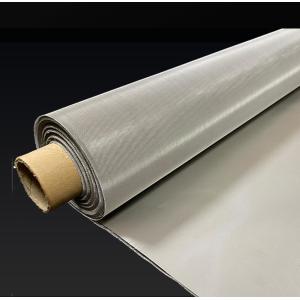 1m Width 300-400 Micron Stainless Steel Mesh Sheet Plain Dutch Weave