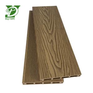 Moisture Proof Wood Plastic Composite Decking With 8 Stand Colors