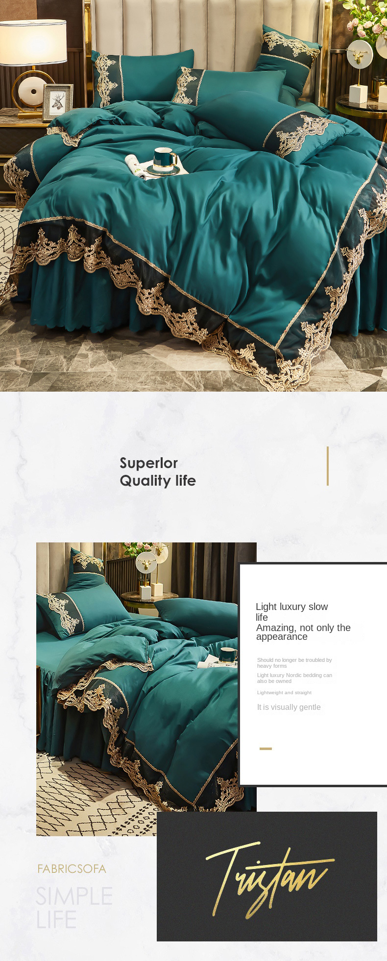 Custom Polyester Fabric Bed Skirt Bedding Set for Adults and Children Duvet Included