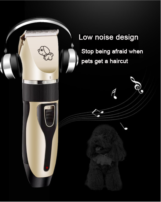 Household Rechargeable Dog Grooming Clippers 1200mAh Cat Hair Cutting Machine