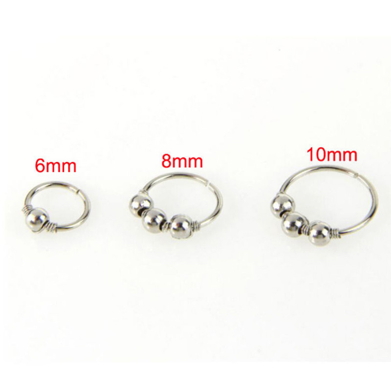 Fashion High Quality Nostril Hoop Nose Ring Nose Earring Piercing Hiphop Body Piercing Jewelry