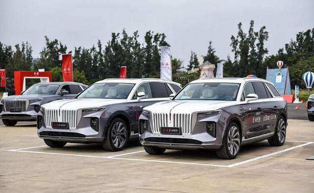 3110mm Wheelbase Left Turn Hongqi Limousine EV Cars Version E-HS9 Suv Energy Electric Vehicles Cars