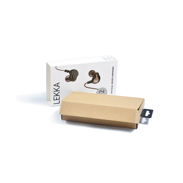 Personalized Luxury Custom Paper Packaging Box Drawer Cardboard Headset Box