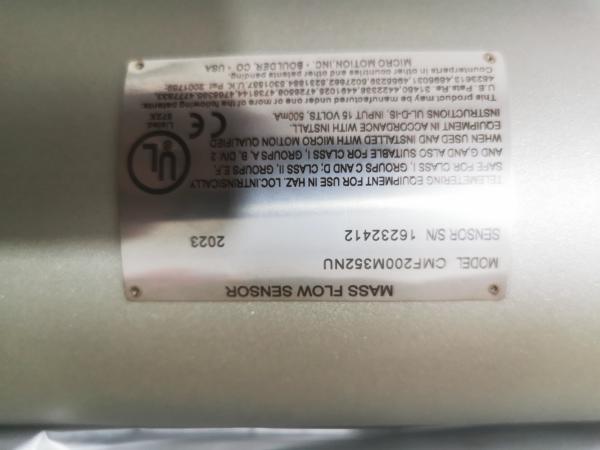 New Micro Motion ELITE CMF200M Coriolis Meter, 2 Inch (DN50), 316L Stainless