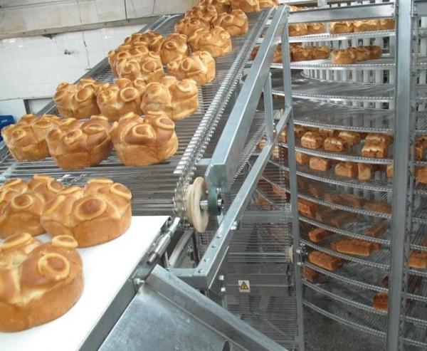 Burger bun cooler /Full automatic Spiral cooler Machine for Bread production