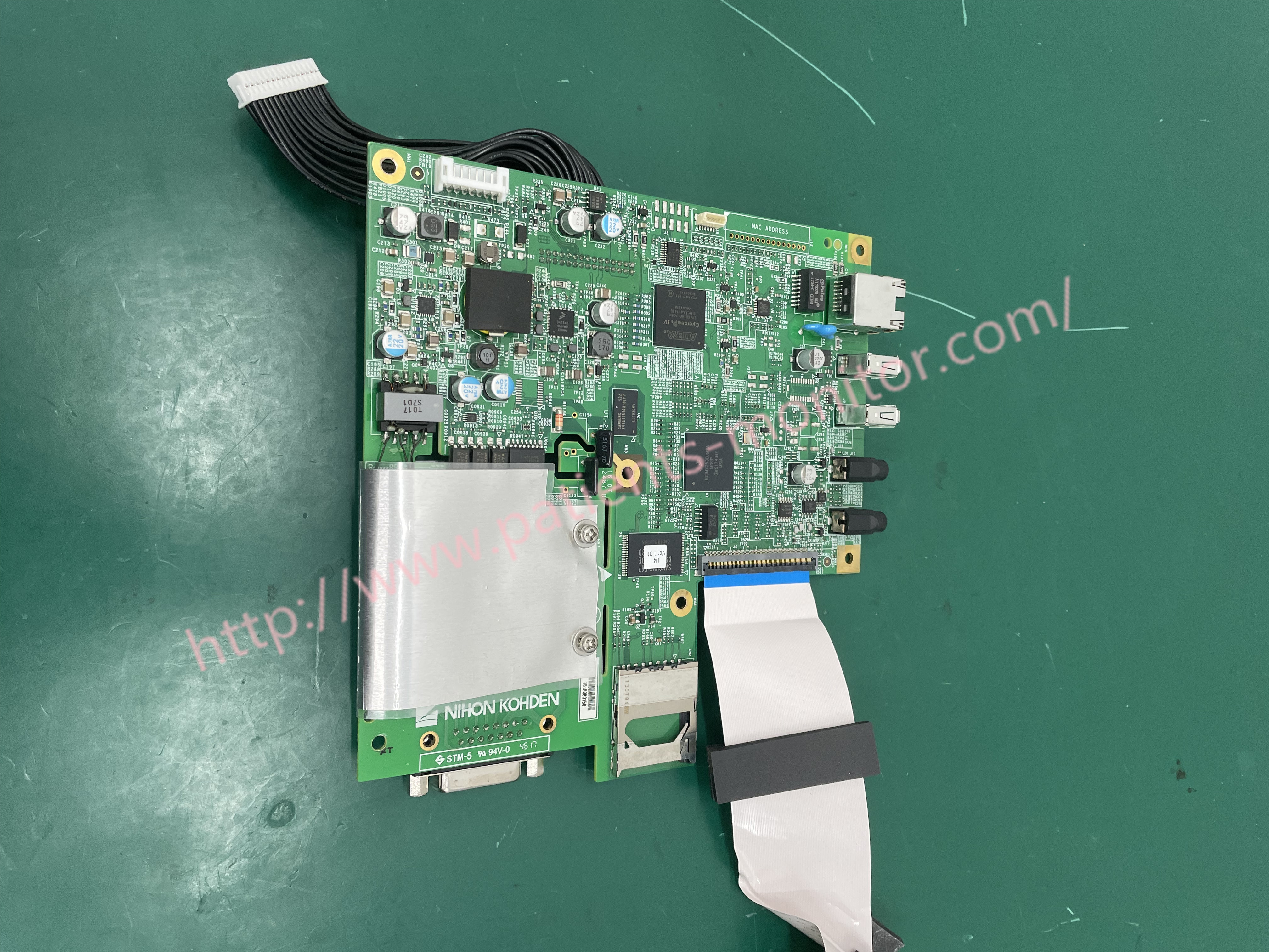  UT-2466 Nihon Kohden ECG Machine Parts Mainboard SMT-5 Including Display Booard USB Network Connector Manufactures