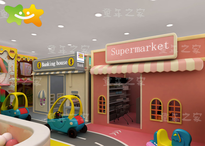 Amusement Park Kids Indoor Playground Equipment Soft Play