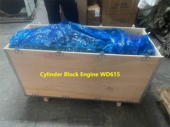 Big Block 6 Cylinder WD615 HOWO Truck Parts 6 Cylinder Engine Block