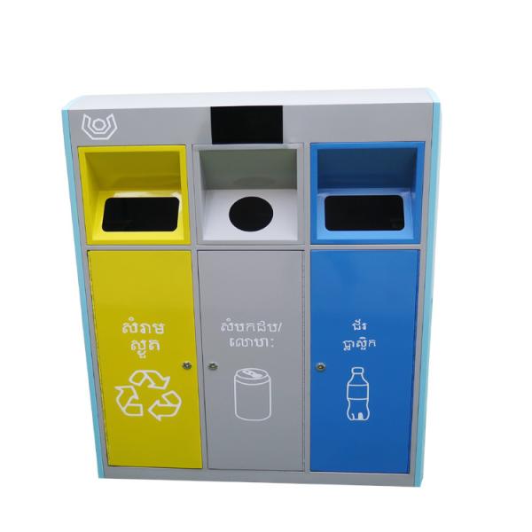Hot Popular Waste Decorative Recycling Bins Colors Garbage Classification Waste
