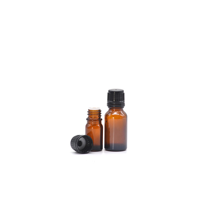 Square glass dropper bottles bottle with 15ml 30ml pump