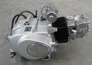  Siver Color Motorcycle Engine Assembly , 50CC Motorcycle Engine Manual Clutch Manufactures