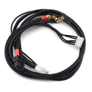 2S High Current Charge Cable w/4mm & 5mm Solid Bullet Connector 10/12/14awg