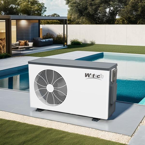 40-51 dB A Sound Level Inverter Pool Heater for Air Source R32 Bomba de Calor de