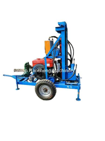 150m Drilling Depth Portable Water Well Drilling Machine With 450mm Borehole