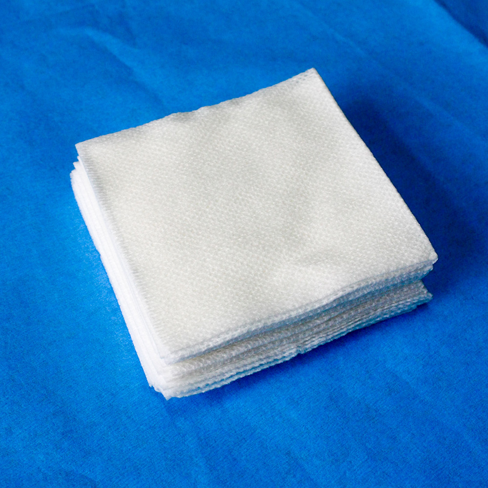 High Absorbency Non Sterile Medical Gauze For Wound Care Green Color