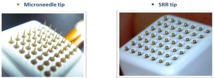 Fractional RF Microneedle For Wrinkle Removal / Skin Tightening
