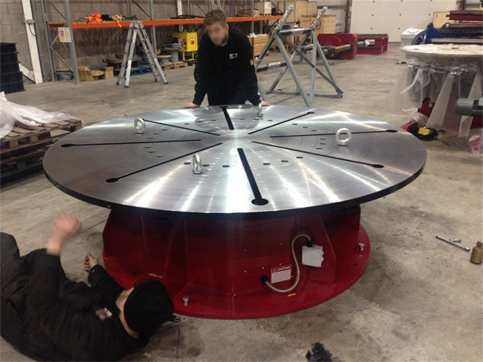 10T Rotary Turn Table Welding Positioner