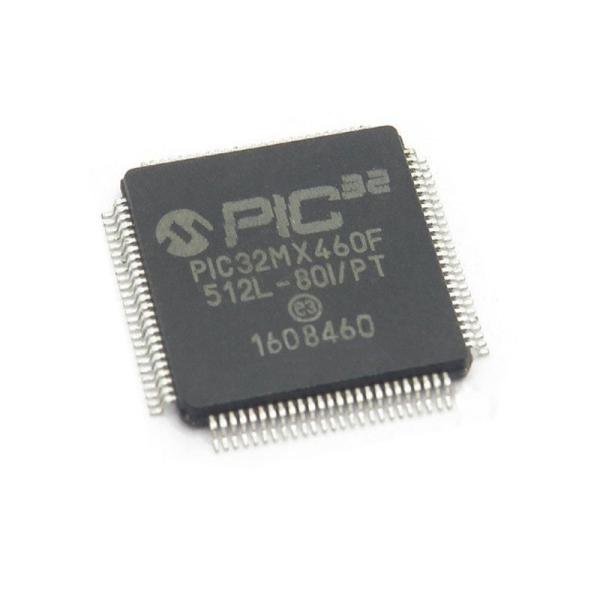 MICROCHIP PIC32MX460F512L-80I/PT 32-bit Microcontrollers Chips Integrated