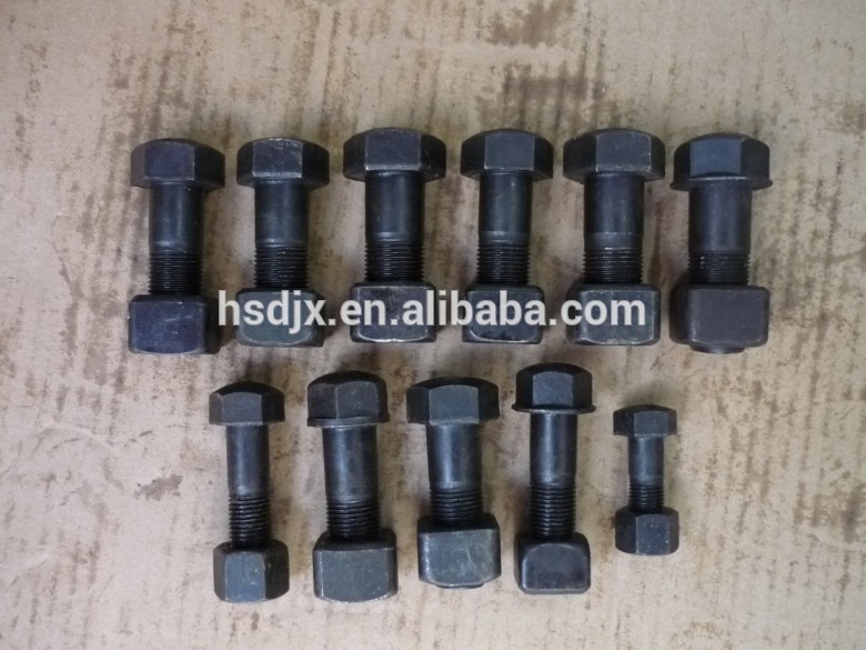 different types construction bucket pin bolt and nut bolts and washer