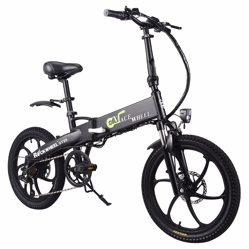 20 Inch 48V 10AH 350W Electric Folding Bike With Brushless Motor Aluminum Alloy Frame