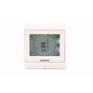 Small Touch Screen Programmable Water Heating Thermostat With Temperature