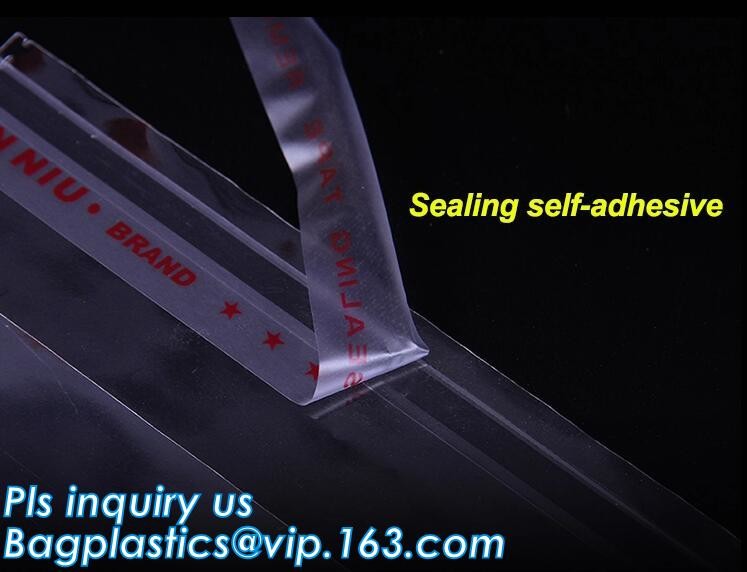 clear opp/cpp three side seal bag for beans,biscuits,cookies,pp cpp self-adhesive poly bag with glue tape,CPP BOPP plast
