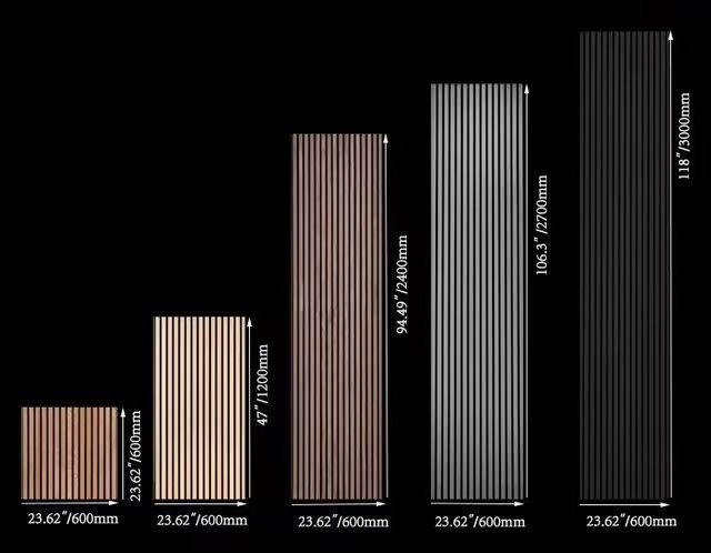 Interior Wooden Slatted MDF Acoustic Panels For Soundproof Wall And Ceiling