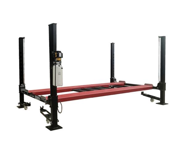 Hydraulic Driven 9000 Lb 4 Post Car Lift Four Post Vehicle Lift Lifting Time