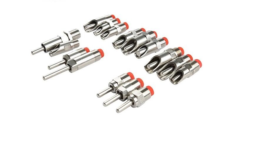 Durable Stainless steel nipple drinkers for livestock 63.5mm length QL127