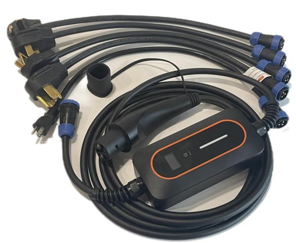 32A Tesla EV Charger NACS EV Electric Car Charger With NEMA 5-15 6-20 10-30 14